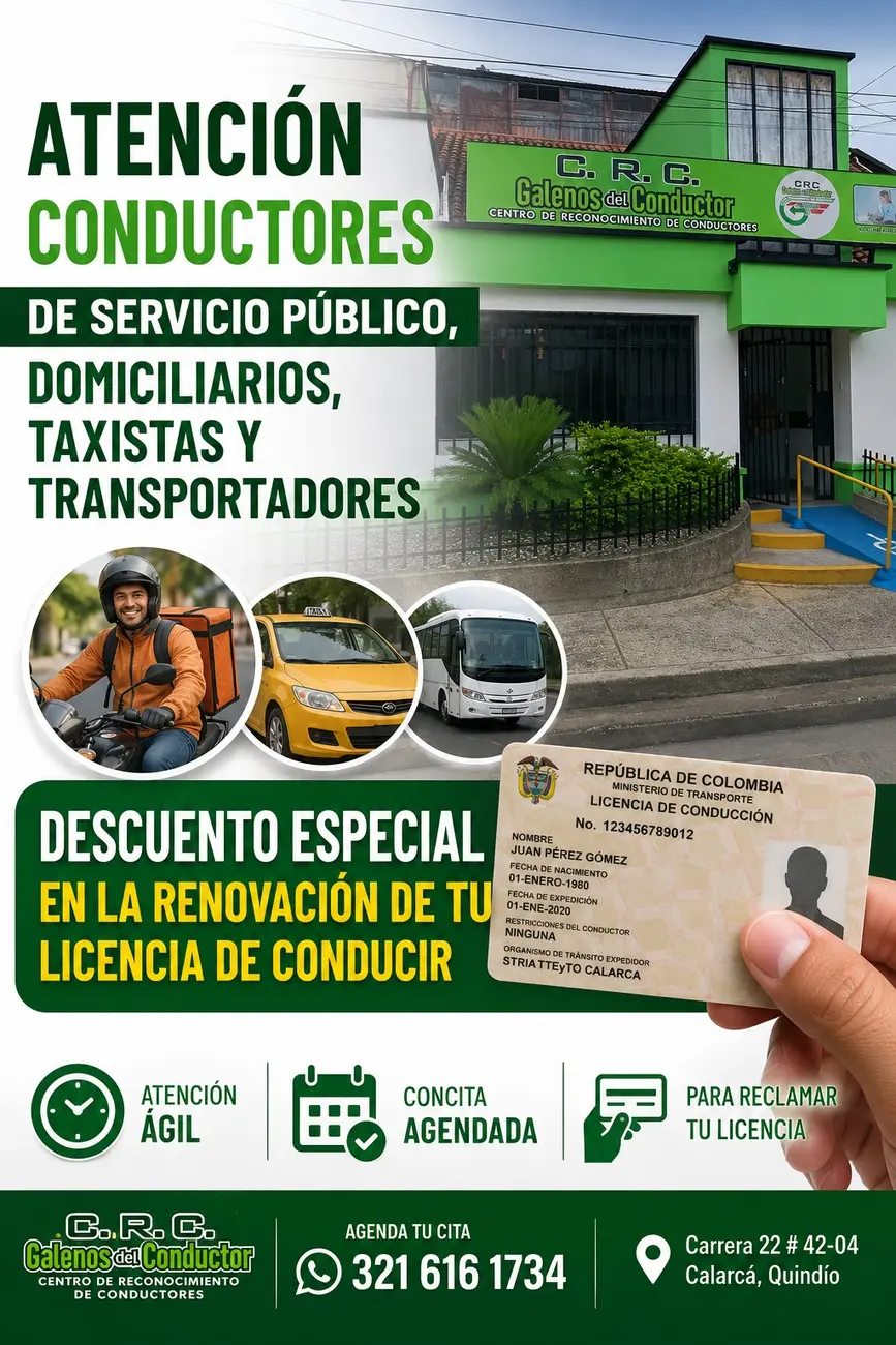 Exámenes médicos con descuento · CRC aliado